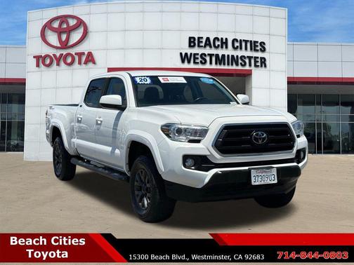 Super White 2020 Toyota Tacoma SR5
