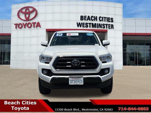 Super White 2020 Toyota Tacoma SR5