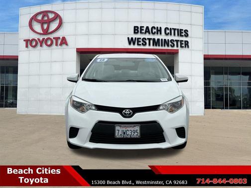 Super White 2015 Toyota Corolla L