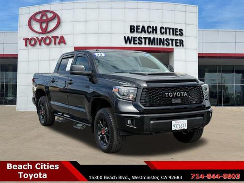 Midnight Black Metallic 2019 Toyota Tundra TRD Pro 5.7L V8