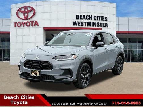 Urban Gray Pearl 2024 Honda HR-V Sport