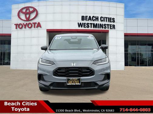 Urban Gray Pearl 2024 Honda HR-V Sport