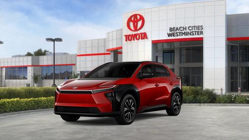 Supersonic Red 2026 Toyota bZ XLE