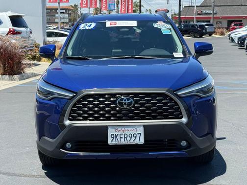 Blue Crush Metallic 2024 Toyota Corolla Cross XLE