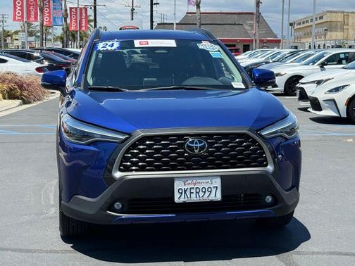 Blue Crush Metallic 2024 Toyota Corolla Cross XLE