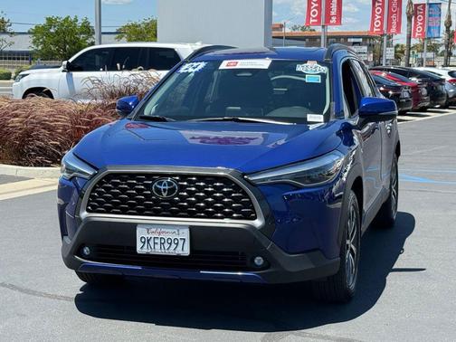Blue Crush Metallic 2024 Toyota Corolla Cross XLE