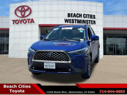 Blue Crush Metallic 2024 Toyota Corolla Cross XLE