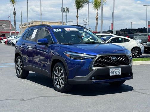 Blue Crush Metallic 2024 Toyota Corolla Cross XLE