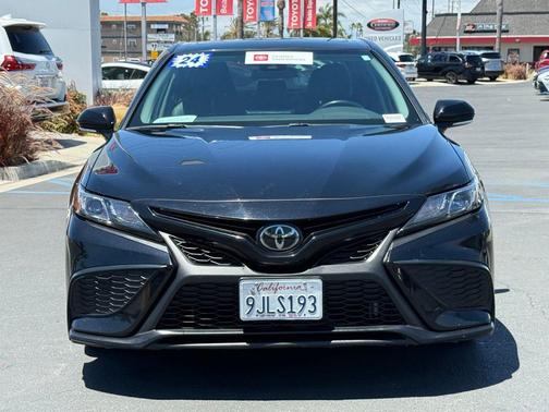 Midnight Black Metallic 2024 Toyota Camry SE