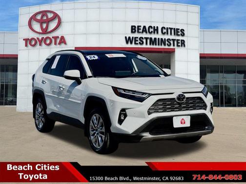 Wind Chill Pearl 2024 Toyota RAV4 Limited