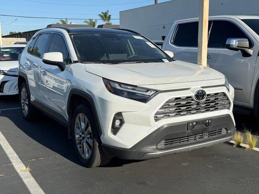 Wind Chill Pearl 2024 Toyota RAV4 Limited