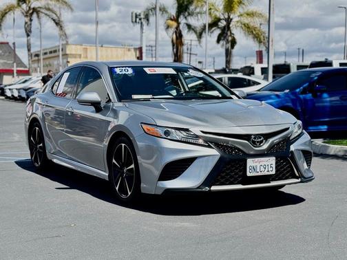 Celestial Silver Metallic 2020 Toyota Camry XSE