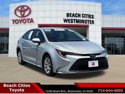 Classic Silver Metallic 2023 Toyota Corolla LE