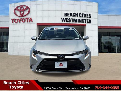 Classic Silver Metallic 2023 Toyota Corolla LE