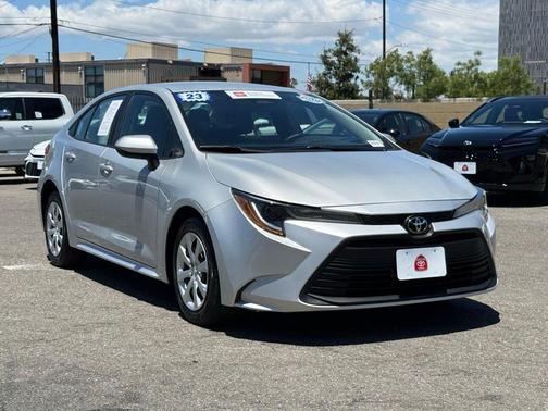 Classic Silver Metallic 2023 Toyota Corolla LE