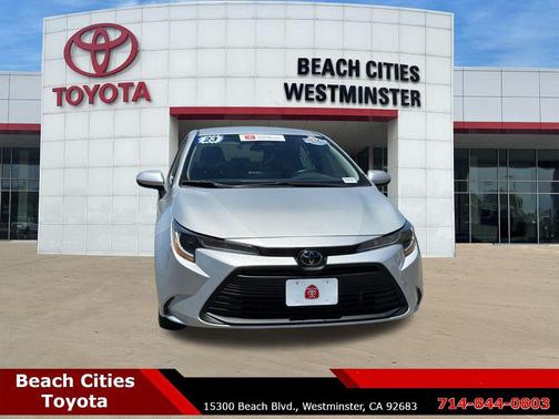 Classic Silver Metallic 2023 Toyota Corolla LE