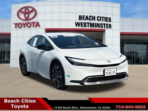 Wind Chill Pearl 2025 Toyota Prius Plug-In Hybrid XSE