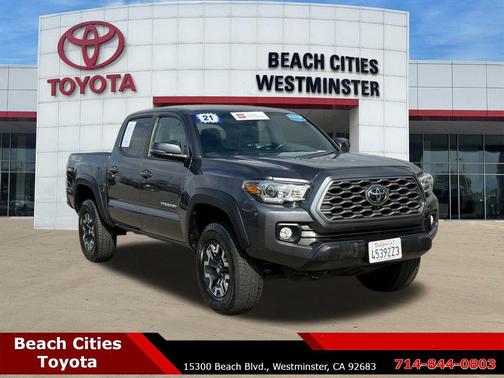 Magnetic Gray Metallic 2021 Toyota Tacoma TRD Off Road