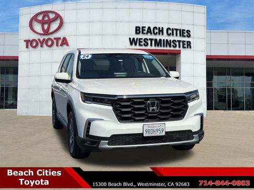 Platinum White Pearl 2024 Honda Pilot EX-L