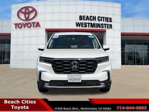 Platinum White Pearl 2024 Honda Pilot EX-L
