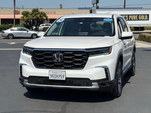 Platinum White Pearl 2024 Honda Pilot EX-L
