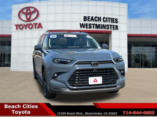 Storm Cloud 2024 Toyota Grand Highlander Limited