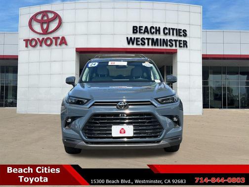 Storm Cloud 2024 Toyota Grand Highlander Limited