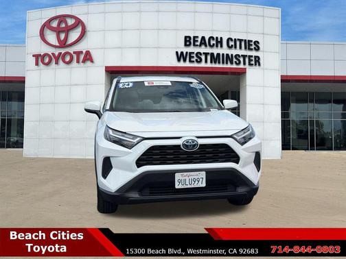 Ice Cap 2024 Toyota RAV4 Hybrid XLE