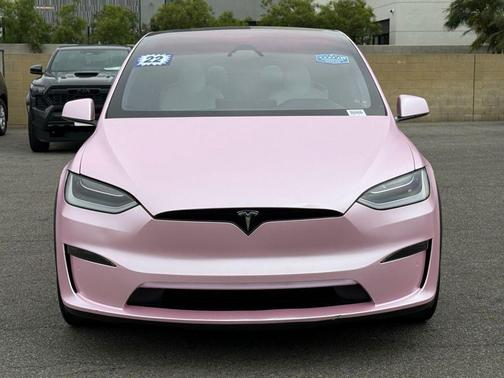 Blue 2022 Tesla Model X Dual Motor All-Wheel Drive