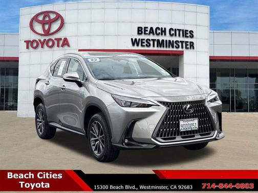 Atomic Silver 2022 Lexus NX 350h Premium