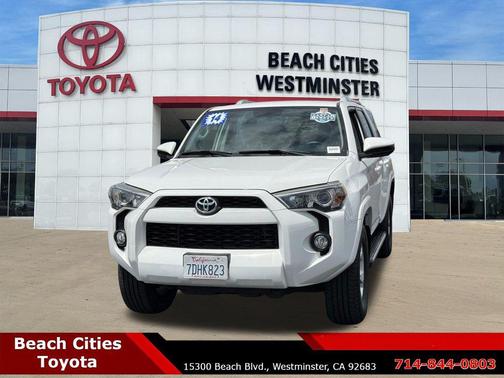 Super White 2014 Toyota 4Runner SR5