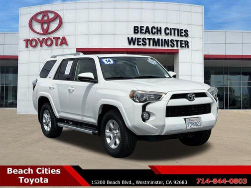 Super White 2014 Toyota 4Runner SR5