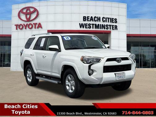 Super White 2014 Toyota 4Runner SR5