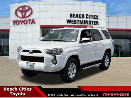 Super White 2014 Toyota 4Runner SR5