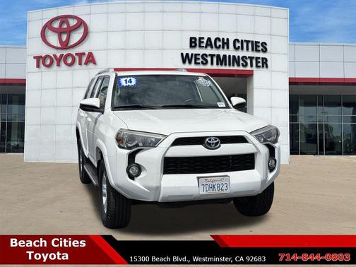 Super White 2014 Toyota 4Runner SR5