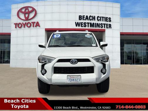Super White 2014 Toyota 4Runner SR5