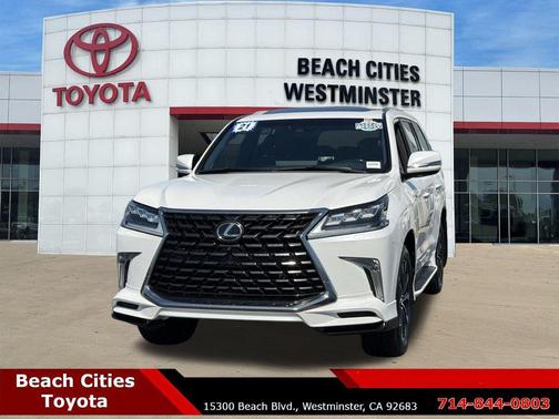 White Pearl 2021 Lexus LX 570 Three-Row