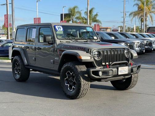 Sting-Gray Clearcoat 2020 Jeep Wrangler Unlimited Rubicon