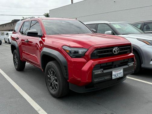Supersonic Red 2026 Toyota 4Runner SR5