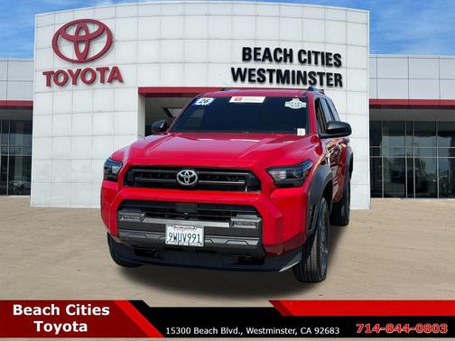 Supersonic Red 2026 Toyota 4Runner SR5