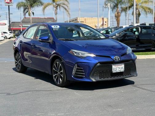 Blue Crush Metallic 2019 Toyota Corolla XSE
