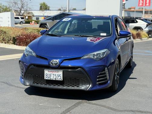 Blue Crush Metallic 2019 Toyota Corolla XSE