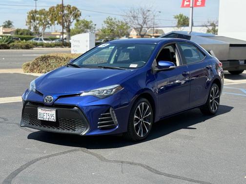 Blue Crush Metallic 2019 Toyota Corolla XSE