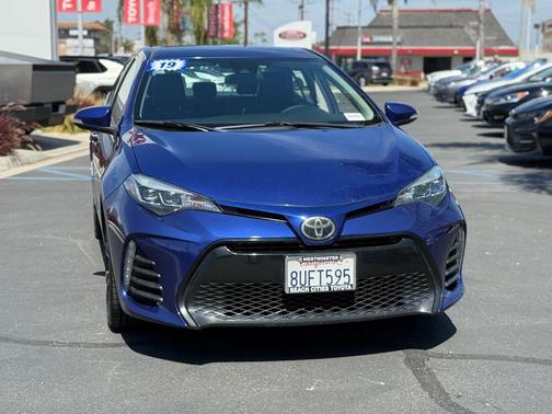 Blue Crush Metallic 2019 Toyota Corolla XSE