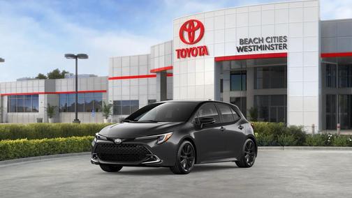 Magnetic Gray Metallic/Midnight Black Metallic 2026 Toyota Corolla XSE