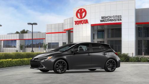 Magnetic Gray Metallic/Midnight Black Metallic 2026 Toyota Corolla XSE