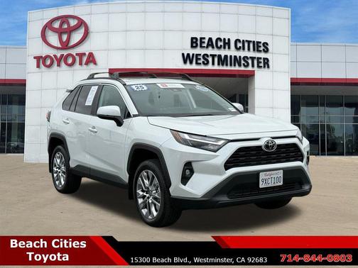 Wind Chill Pearl 2025 Toyota RAV4 XLE Premium