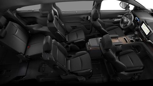 White 2026 Toyota Sienna Platinum
