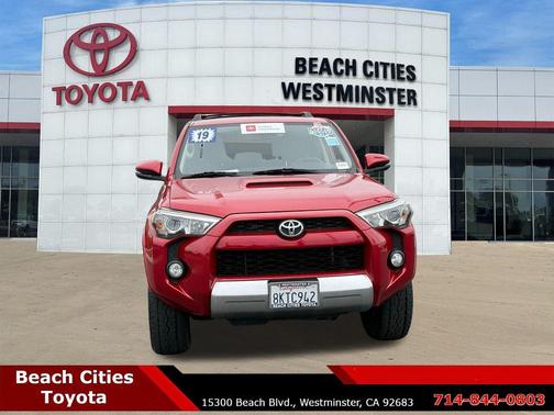 Barcelona Red Metallic 2019 Toyota 4Runner TRD Off Road Premium