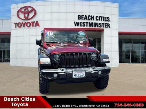 Snazzberry Pearlcoat 2021 Jeep Wrangler Willys